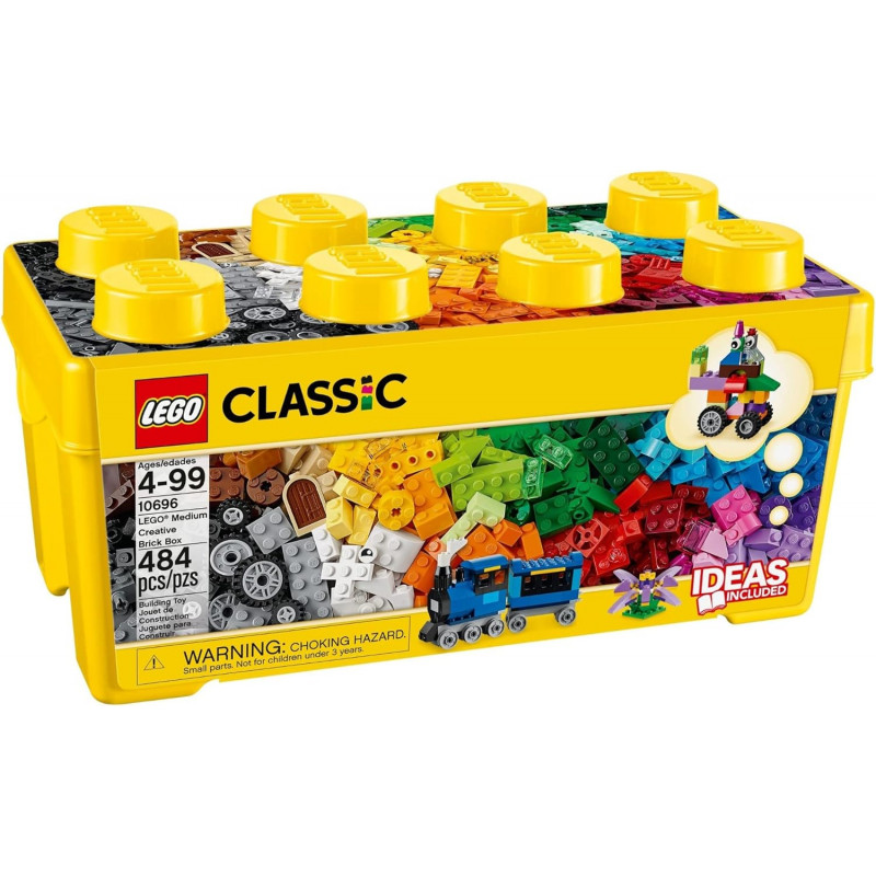 Lego®, Caja almacenaje - Bloque de 8 colores clásicos