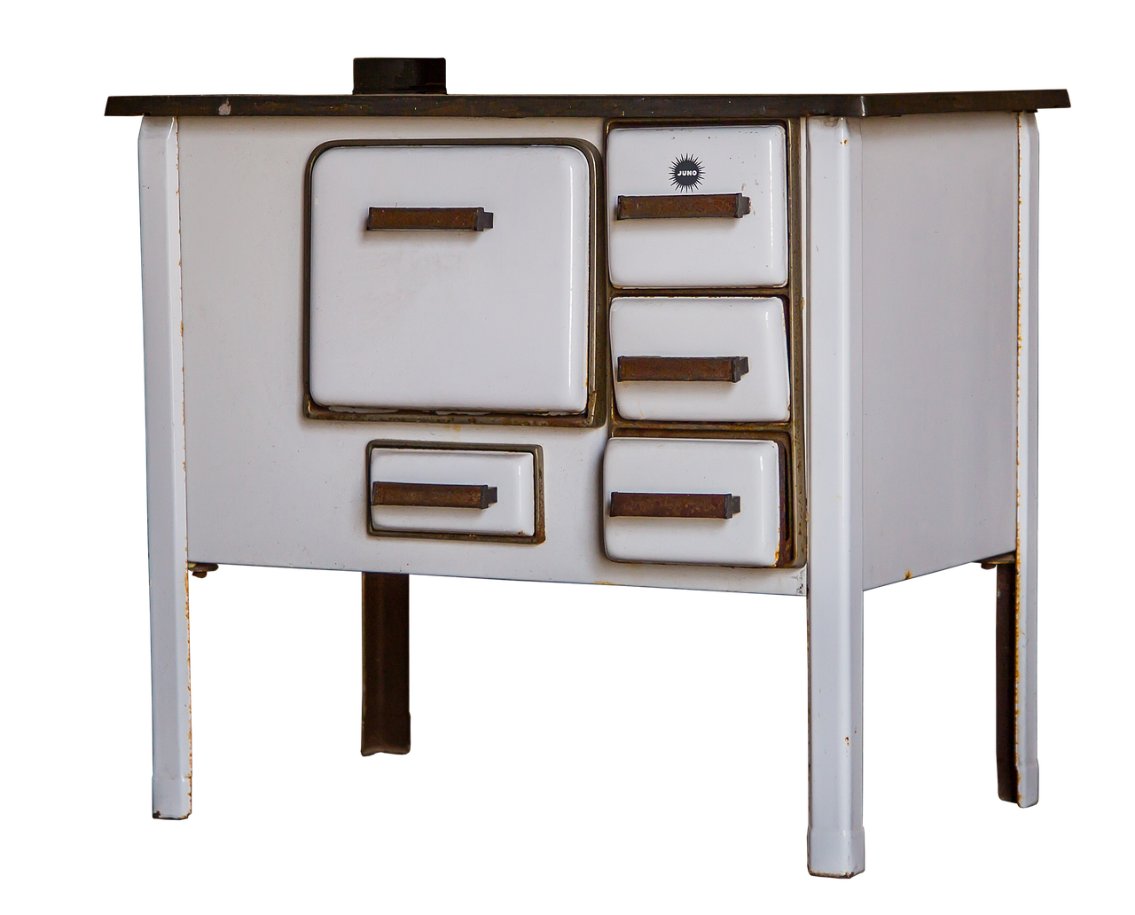 Fogones tradicionales en un pueblo de Galicia durante el mes de enero.